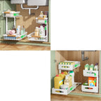 2 Packs under Sink Organizer+1 Pack under Sink Organizer